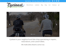 Tablet Screenshot of cycleast.com